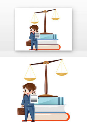 卡通法律咨詢?nèi)?當(dāng)律師角色走進(jìn)現(xiàn)實(shí)，趣味與專業(yè)并存